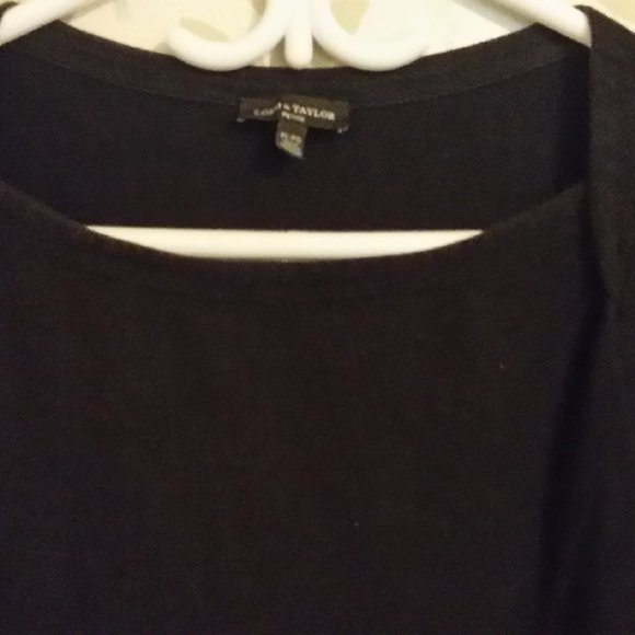Lord & Taylor Black Top Sz Petite (Fits like US M/L) - Picture 5 of 6